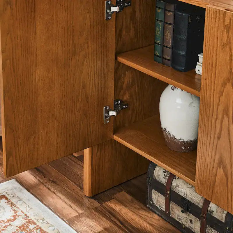 Sideboard Buffet Cabinet with Storage, Rustic Storage Cabinet for Entryway, Hallway, Living Room, Dining Room, Bedroom