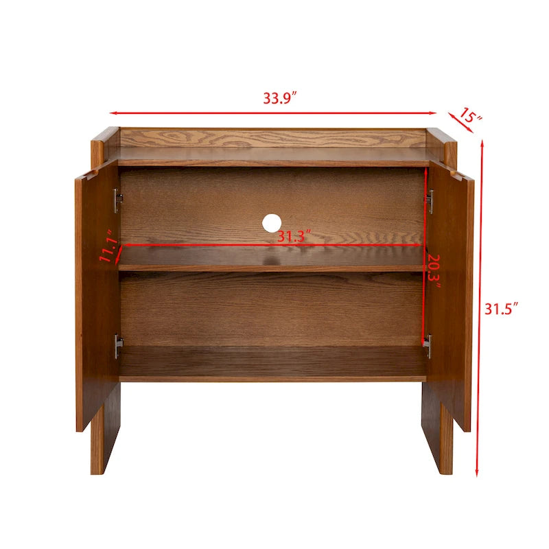 Sideboard Buffet Cabinet with Storage, Rustic Storage Cabinet for Entryway, Hallway, Living Room, Dining Room, Bedroom