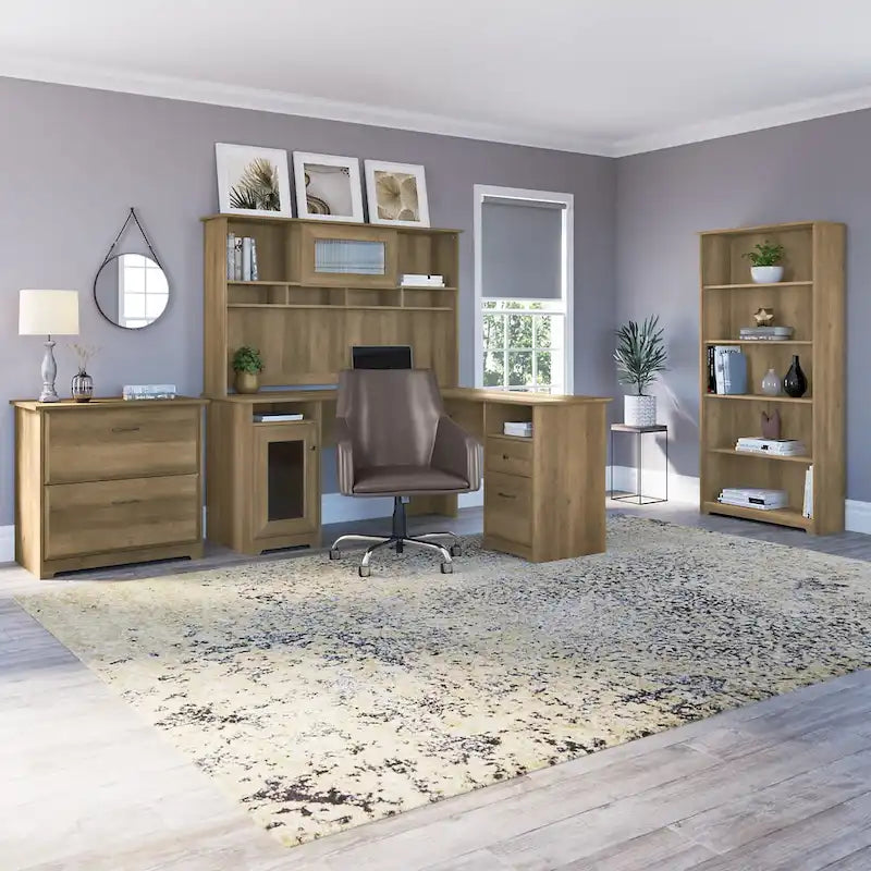 60W Desk Hutch