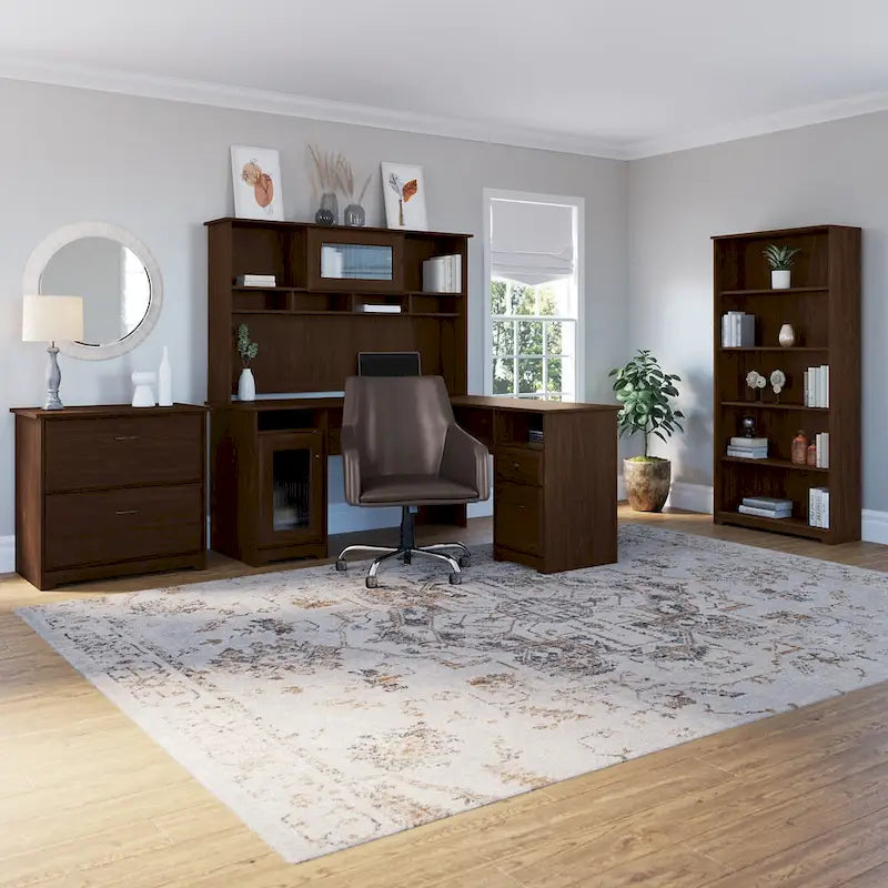 60W Desk Hutch