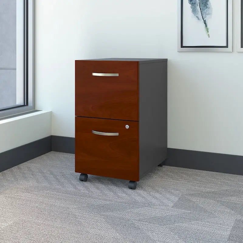 2 Drawer Mobile File Cabinet
