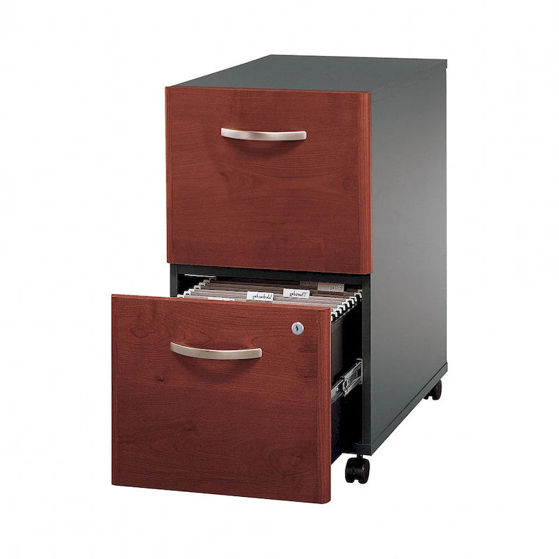 2 Drawer Mobile File Cabinet