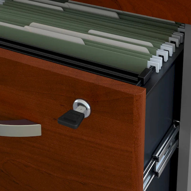 2 Drawer Mobile File Cabinet