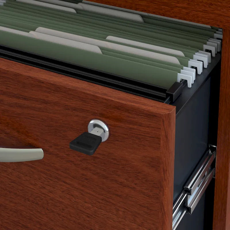 2 Drawer Mobile File Cabinet