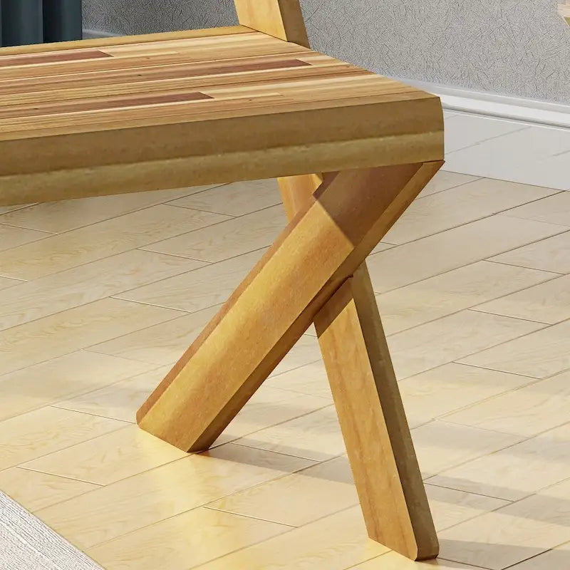 Panca in legno di acacia