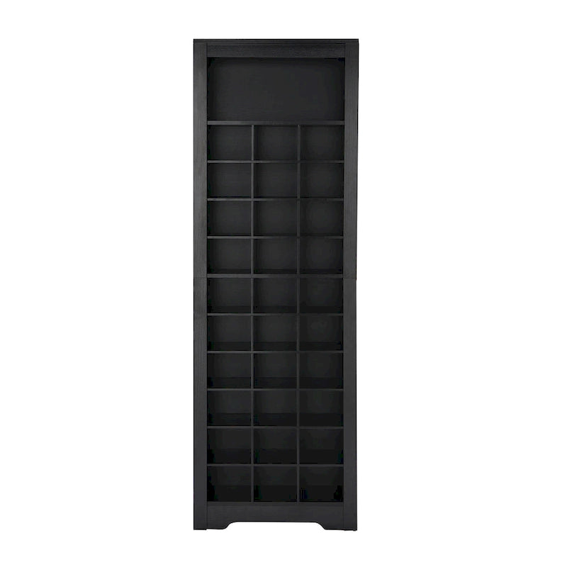 Grande armoire moderne autoportante à 30 casiers à chaussures
