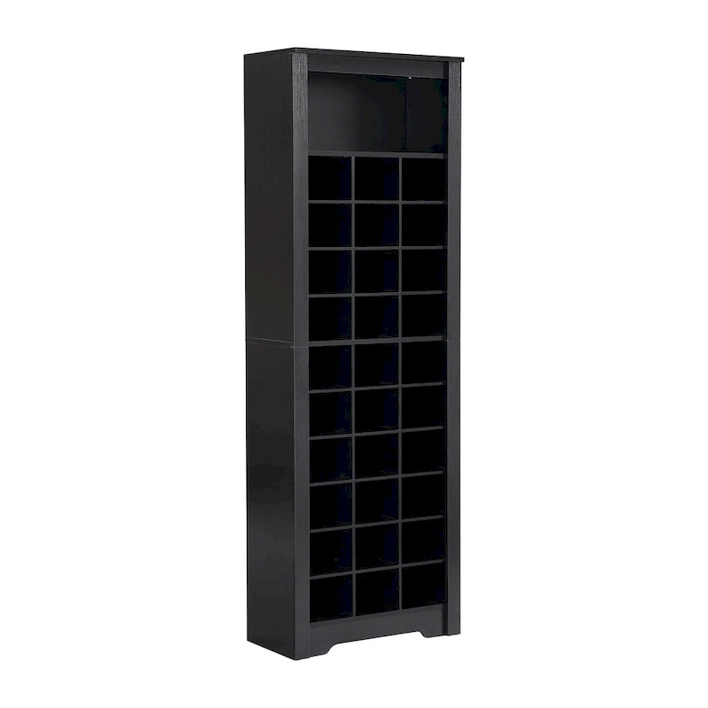 Grande armoire moderne autoportante à 30 casiers à chaussures