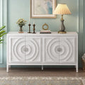 Sideboard Cabinet with Metal Door Handle