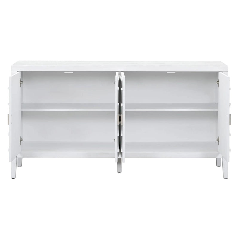 Sideboard Cabinet with Metal Door Handle