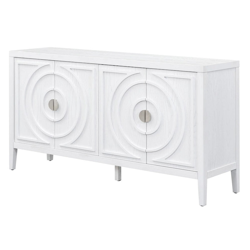 Sideboard Cabinet with Metal Door Handle