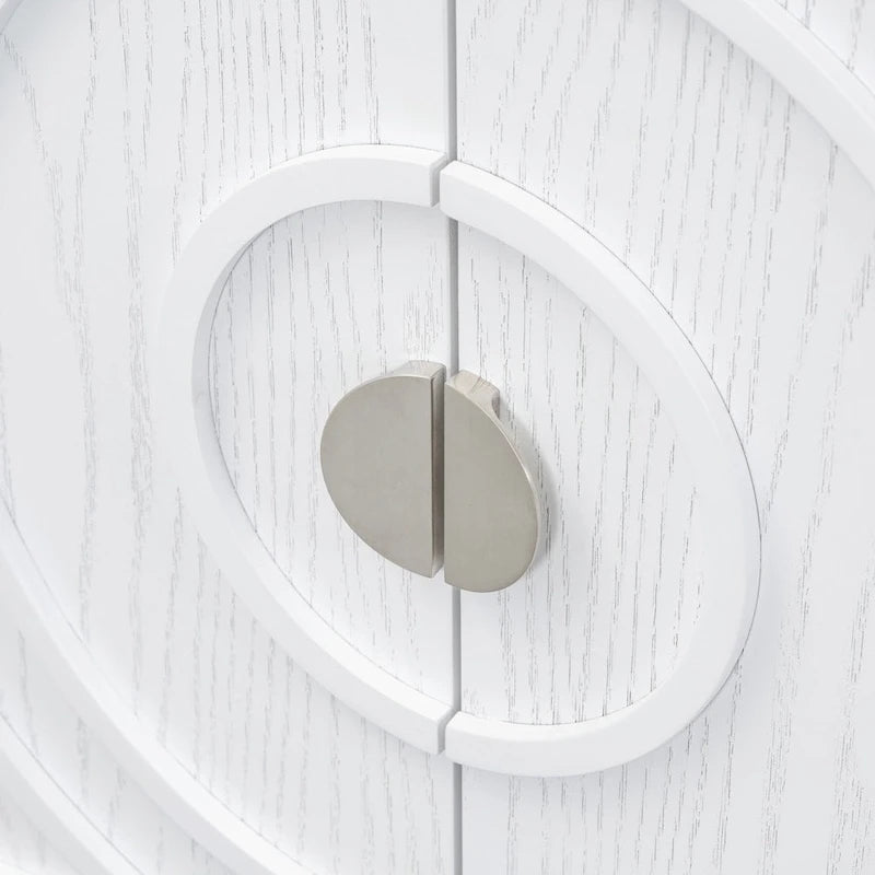 Sideboard Cabinet with Metal Door Handle