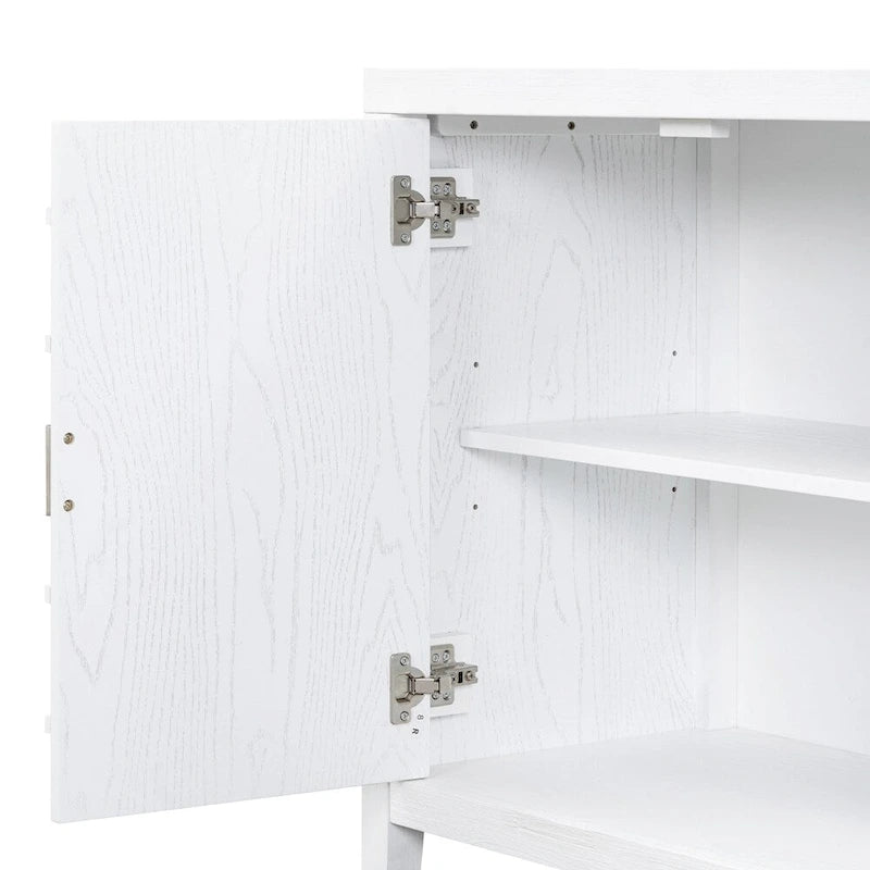 Sideboard Cabinet with Metal Door Handle