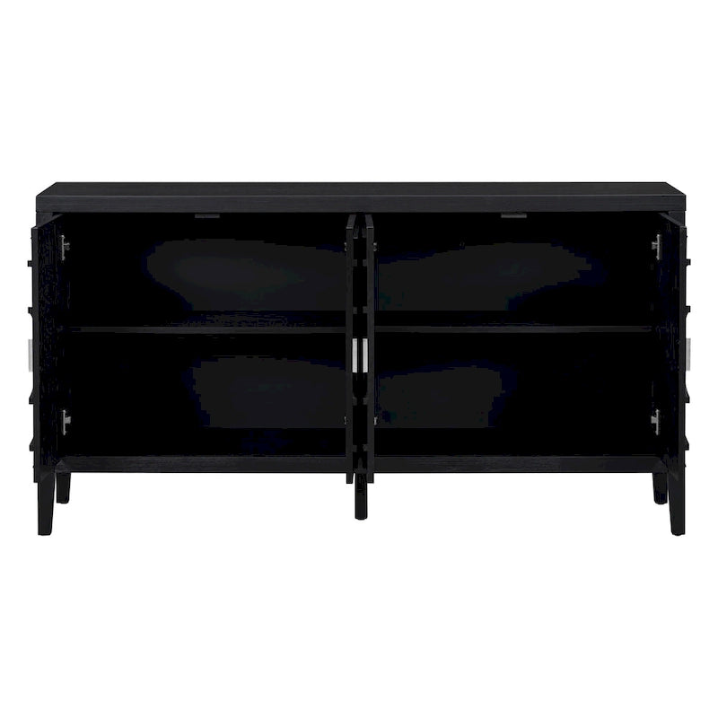 Sideboard Cabinet with Metal Door Handle