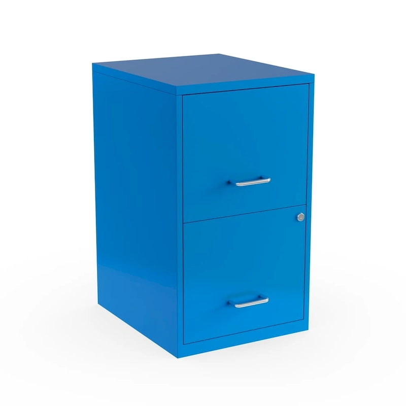 18" Deep 2-Drawer Letter Width Vertical File Cabinet