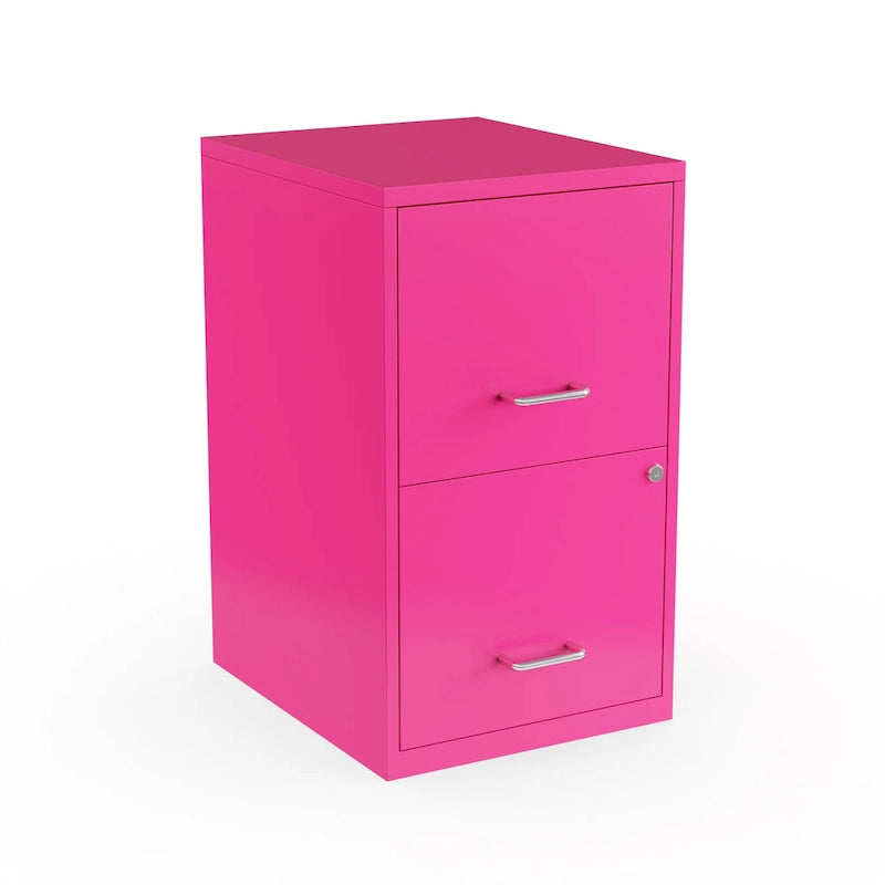 18" Deep 2-Drawer Letter Width Vertical File Cabinet