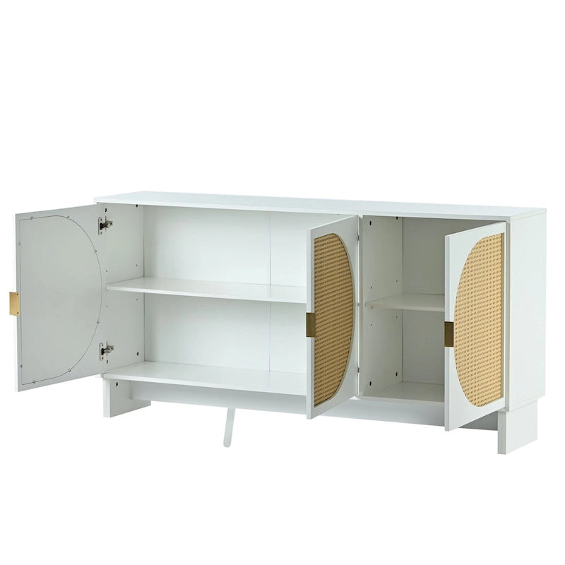 Storage Cabinet with Adjustable Shelves