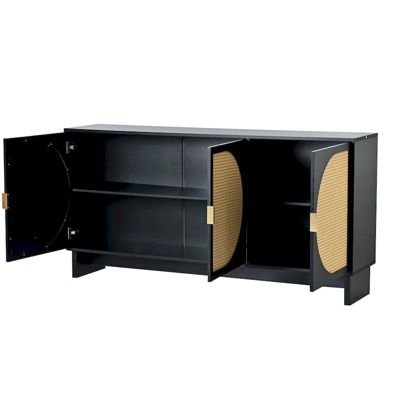 Storage Cabinet with Adjustable Shelves