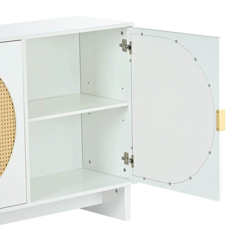 Storage Cabinet with Adjustable Shelves