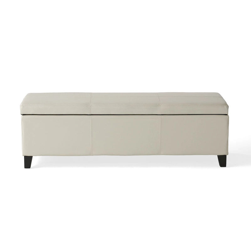 Upholstered Storage Bench for Bedroom Living Room Entryway