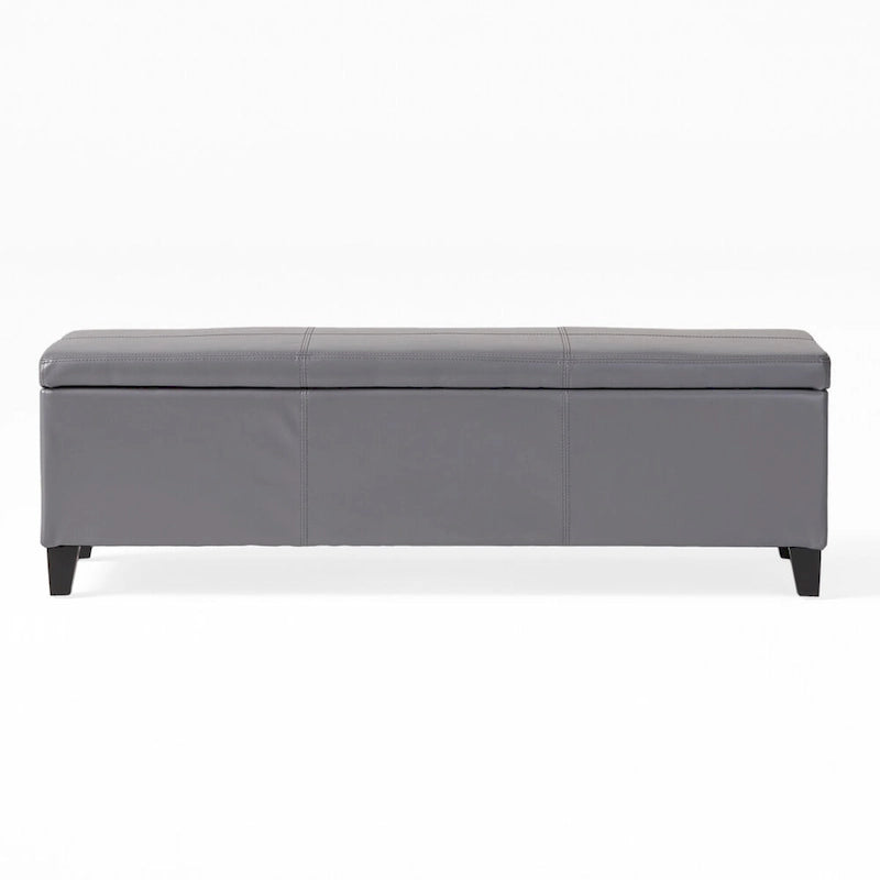 Upholstered Storage Bench for Bedroom Living Room Entryway