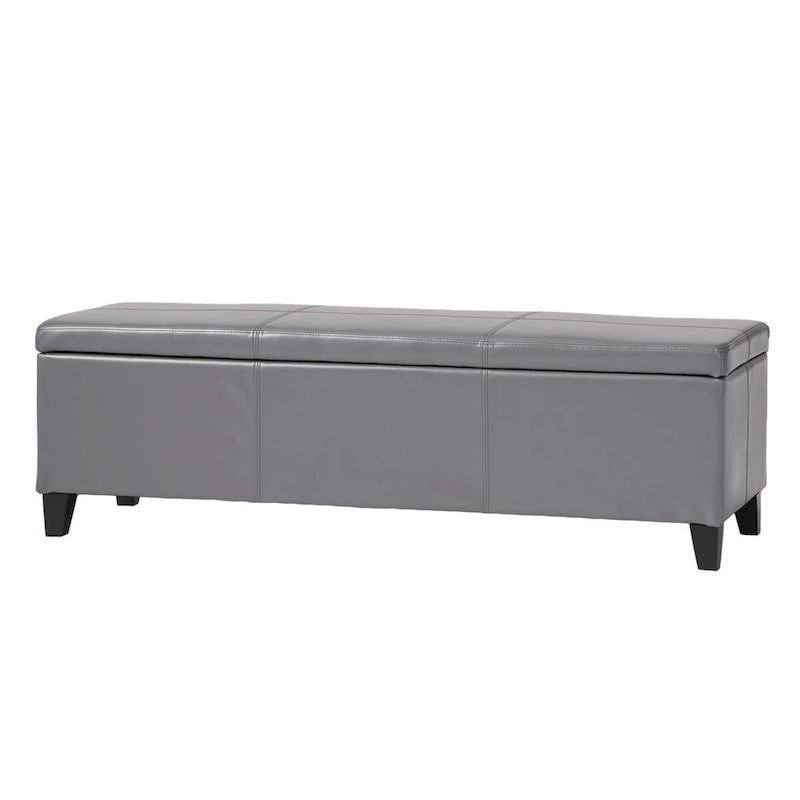 Upholstered Storage Bench for Bedroom Living Room Entryway