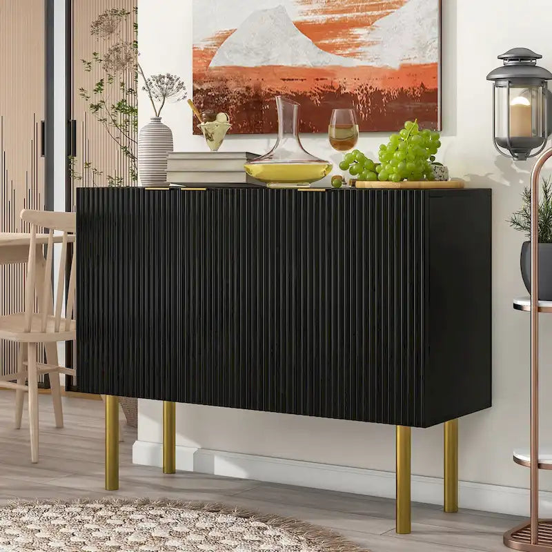47 Wide Wood 3-door Sideboard