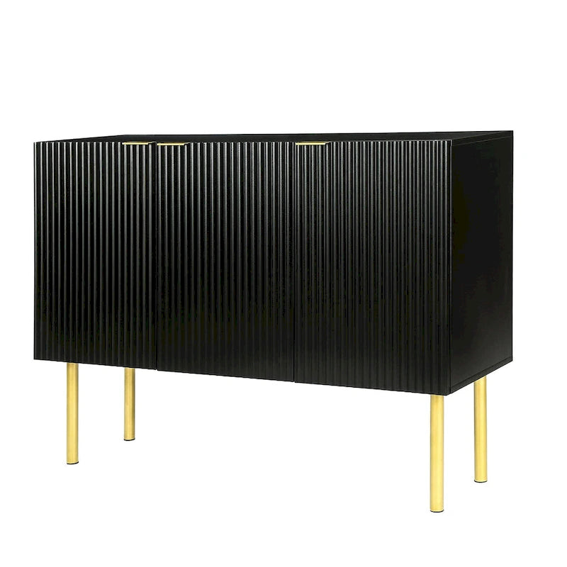 47 Wide Wood 3-door Sideboard