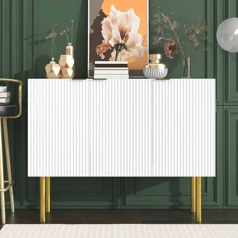 47 Wide Wood 3-door Sideboard