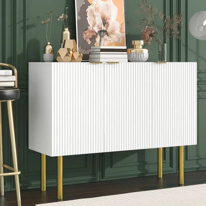 47 Wide Wood 3-door Sideboard