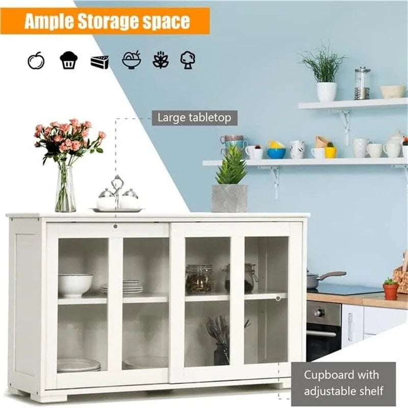 Stackable Buffet Storage Sideboard - 41.9D x 13W x 24.5H