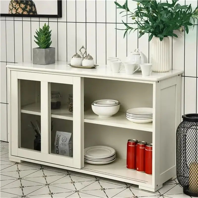 Stackable Buffet Storage Sideboard - 41.9D x 13W x 24.5H