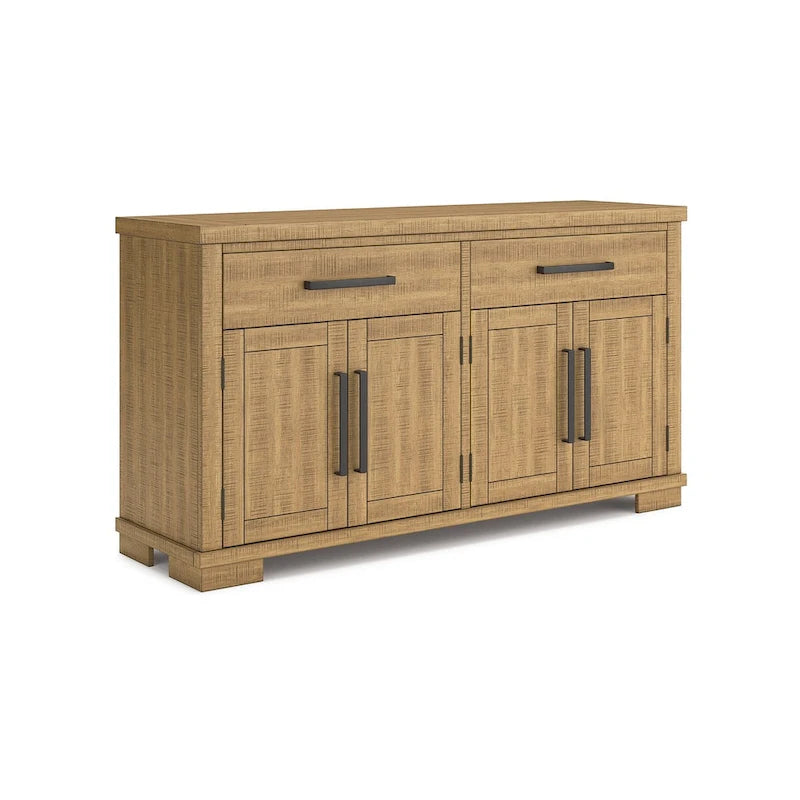 Brown Dining Server - 65.88W x 19D x 36.13H
