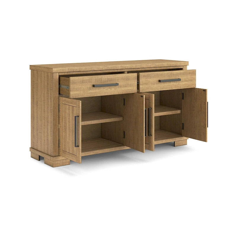 Brown Dining Server - 65.88W x 19D x 36.13H