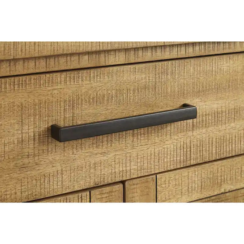 Brązowy kredens do jadalni - 65.88W x 19D x 36.13H