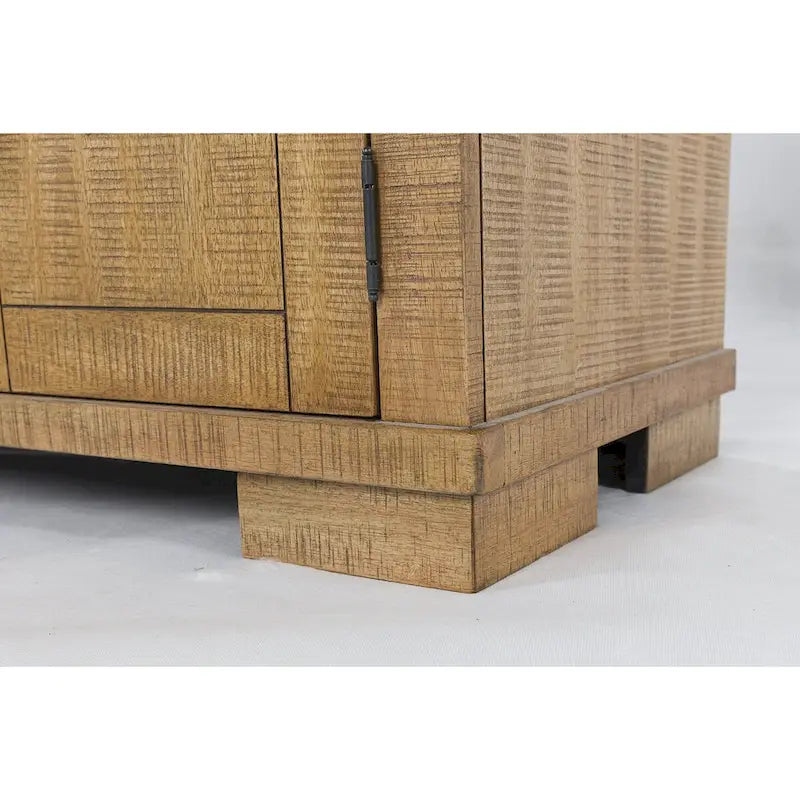 Brązowy kredens do jadalni - 65.88W x 19D x 36.13H
