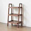 3-Tier Wood Storage Bench and Shoe Rack for Entryway