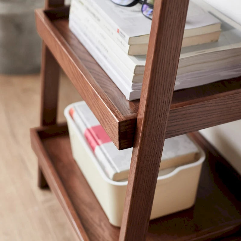 3-Tier Wood Storage Bench and Shoe Rack for Entryway
