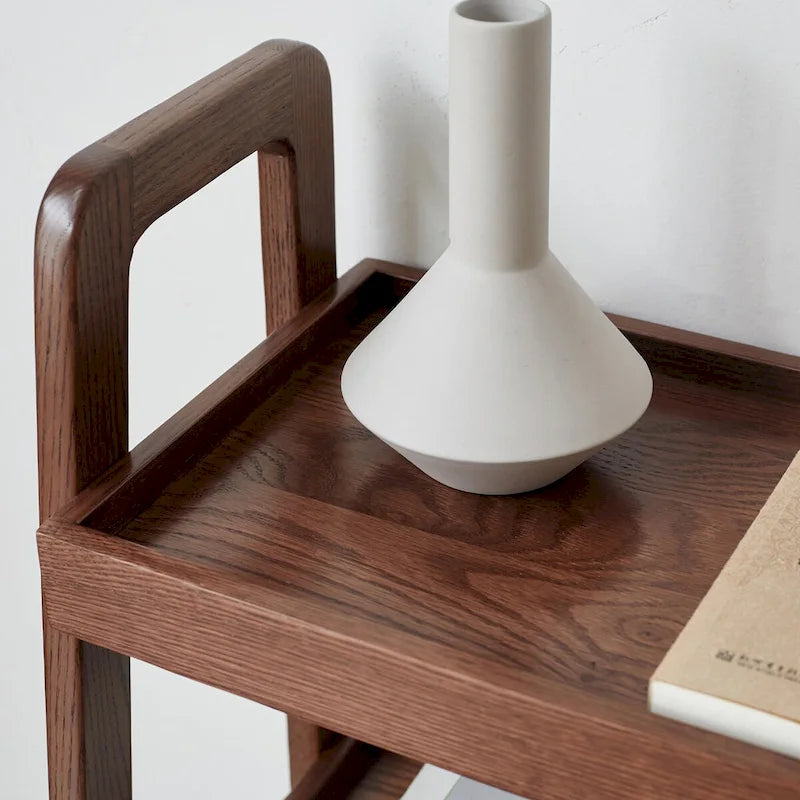 3-Tier Wood Storage Bench and Shoe Rack for Entryway