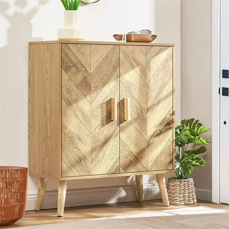 Buffet Cabinet with Adjustable Shelf - 11.8D x 27.6W x 31.3H