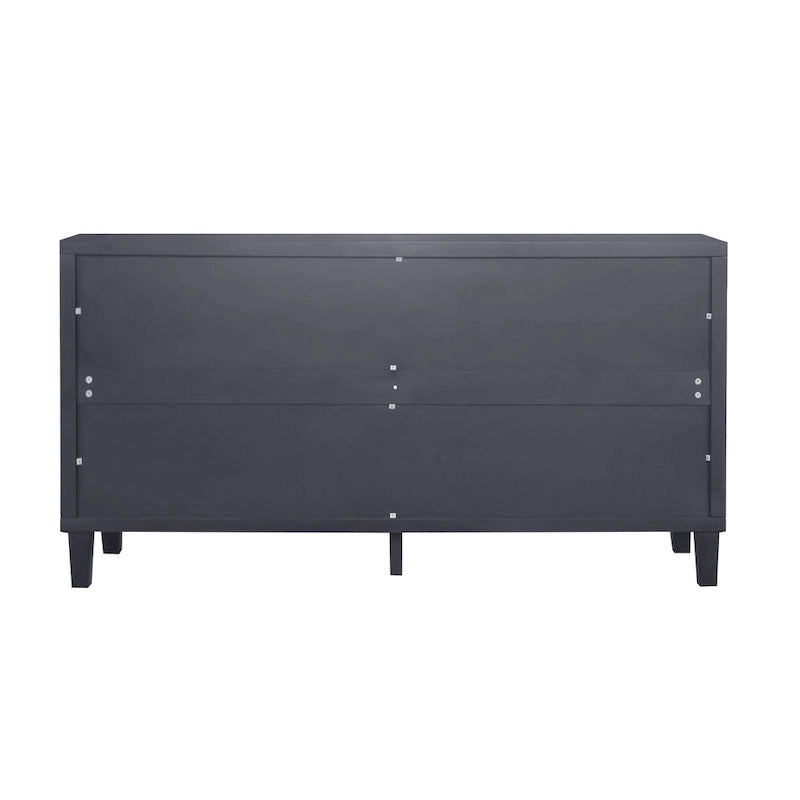 4 Door Wooden Cabinet Sideboard for Living Room