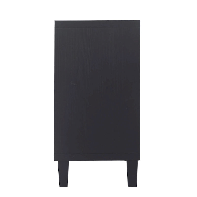4 Door Wooden Cabinet Sideboard for Living Room