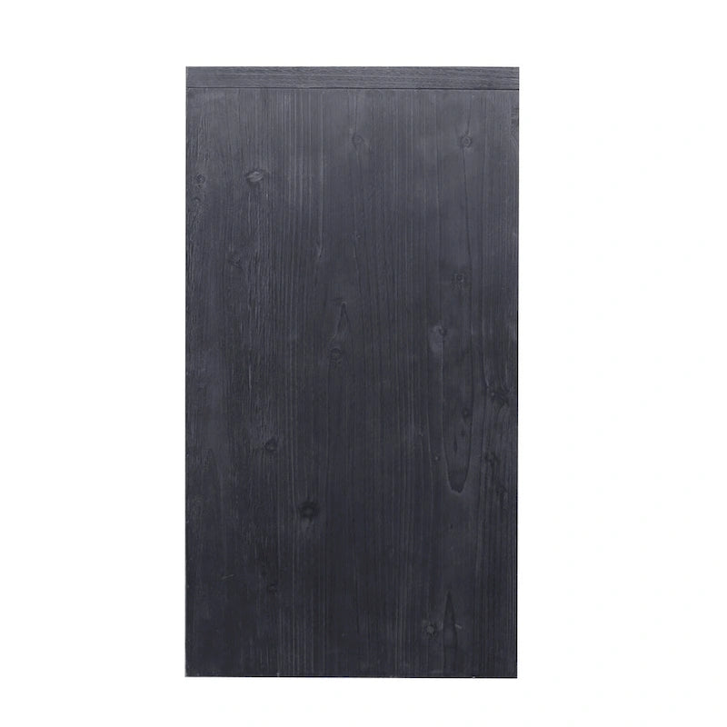 Farmhouse Style 4 Door Wooden Cabinet Sideboard for Living Room