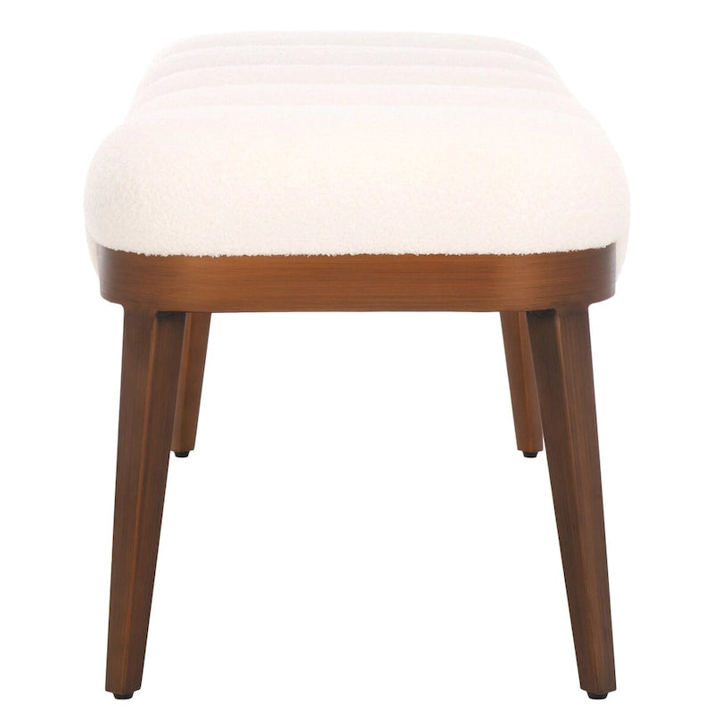 Upholstered Velvet Bench - 50Wx19Dx19H