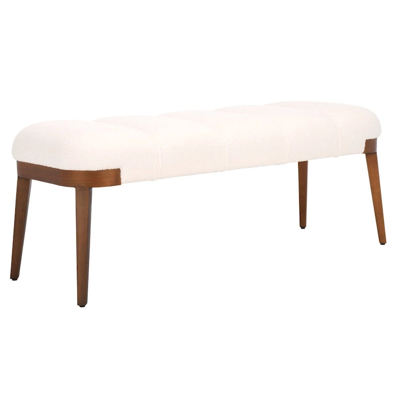 Upholstered Velvet Bench - 50Wx19Dx19H
